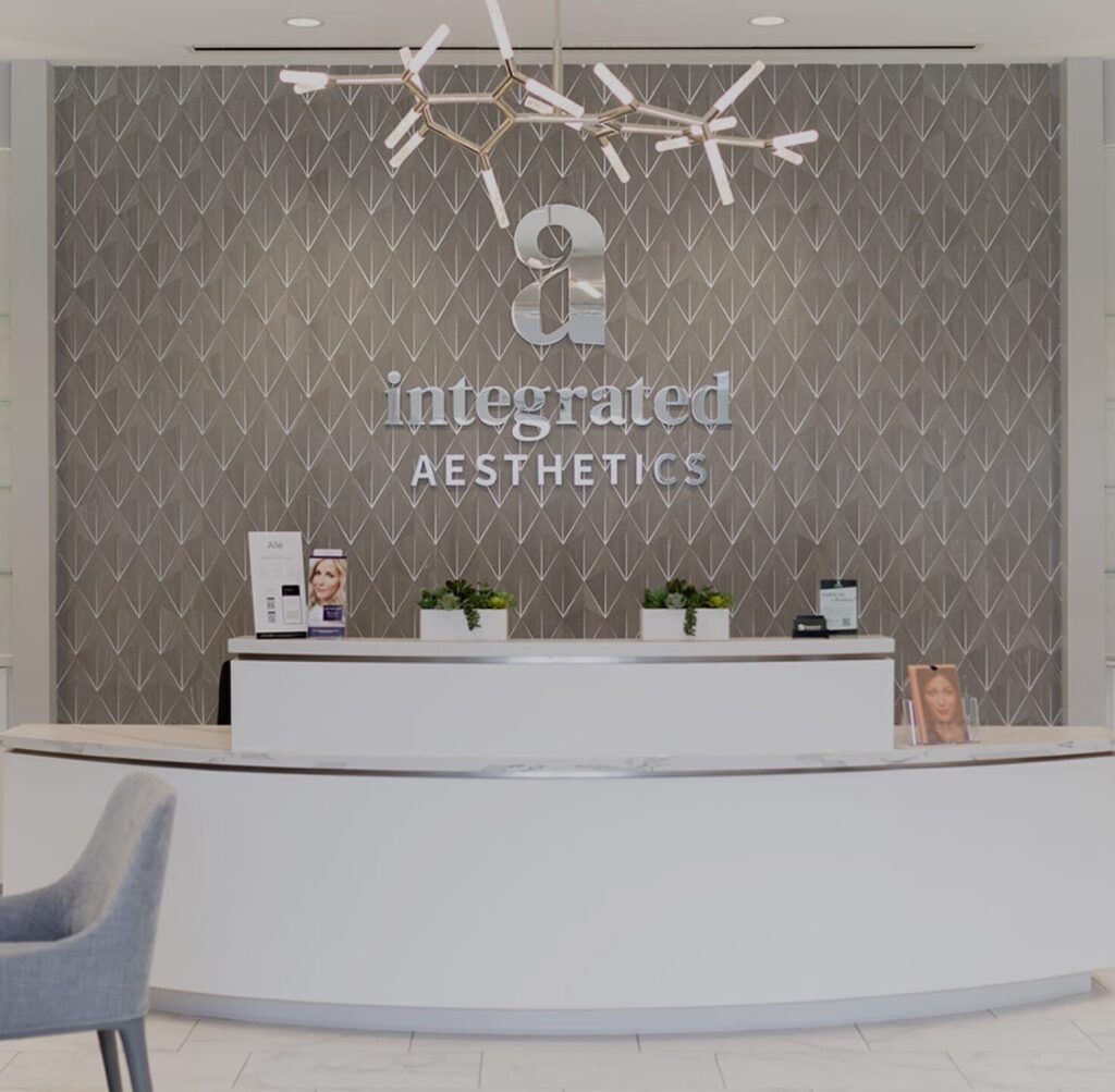Integrated Aesthetics front desk